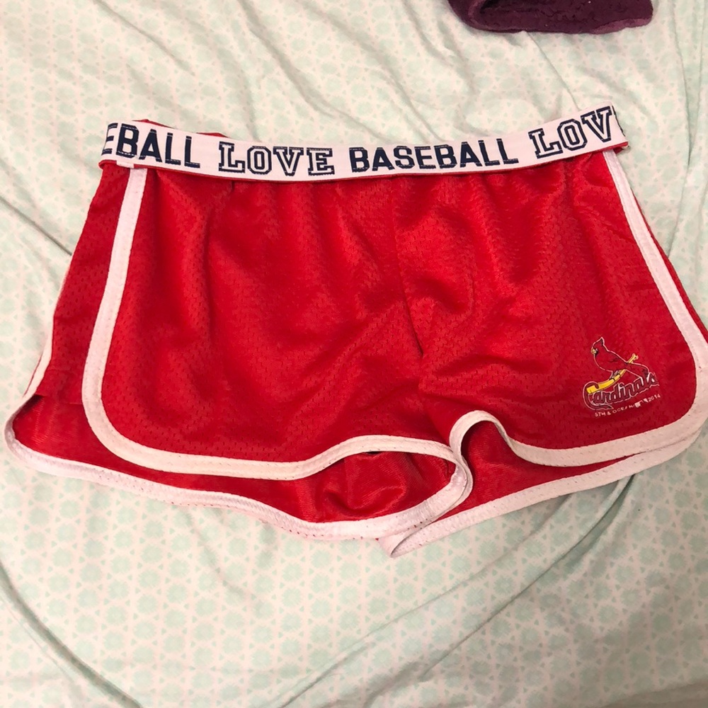 Red cardinals shorts